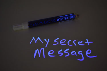 Opticz Blacklight Reactive Invisible UV Ink Hand Stamping Document Marking Variety Kit